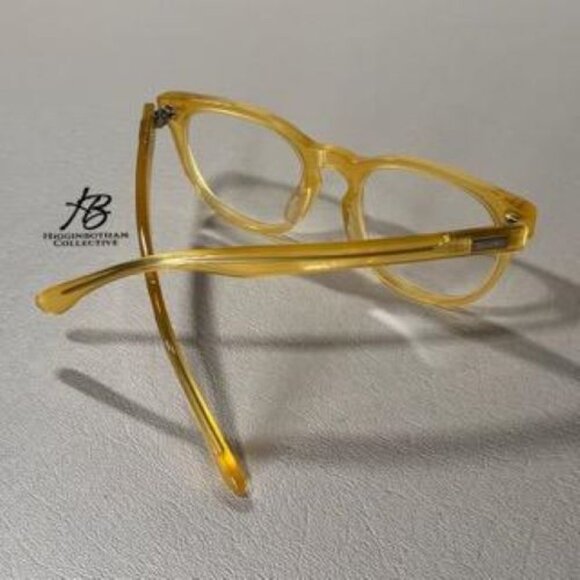 SPEKTRE MEMENTO AUDERE SEMPER ACETATE EYEGLASS FRAMES YELLOW 51-20-150 NEW* - Picture 10 of 16